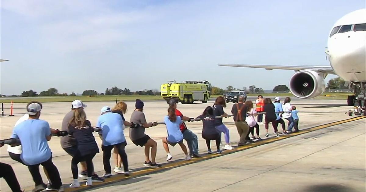Pulling for a purpose: 4th annual ‘Lehigh Valley Plane Pull’ raises money for Special Olympics | Allentown Area