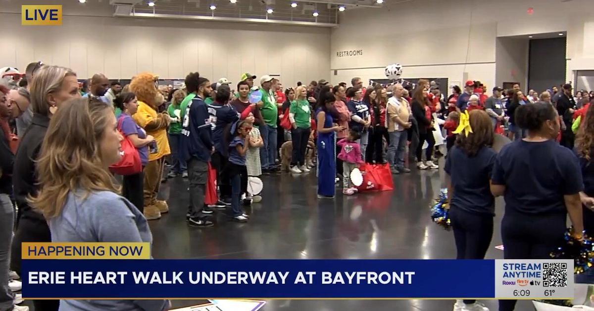 Erie Heart Walk Underway at Bayfront | Latest Video