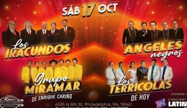 Leyendas de la música latina llegan a Filadelfia | Entretenimiento
