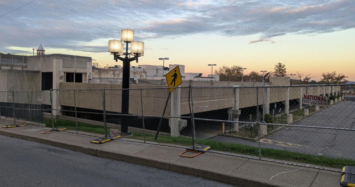51-year-old parking deck in Easton will meet the wrecking ball soon | Easton Area