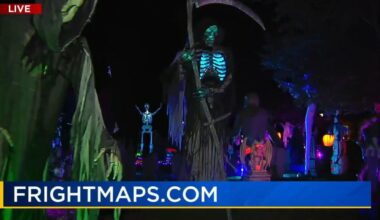 ‘Creepin’ for Critters’: Spooky Halloween display in Berks helps raise money for good cause | Reading Area