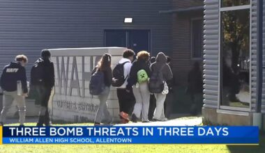 3 juveniles arrested in connection with previous bomb threats as William Allen HS receives threat for 3rd day in a row | Allentown Area