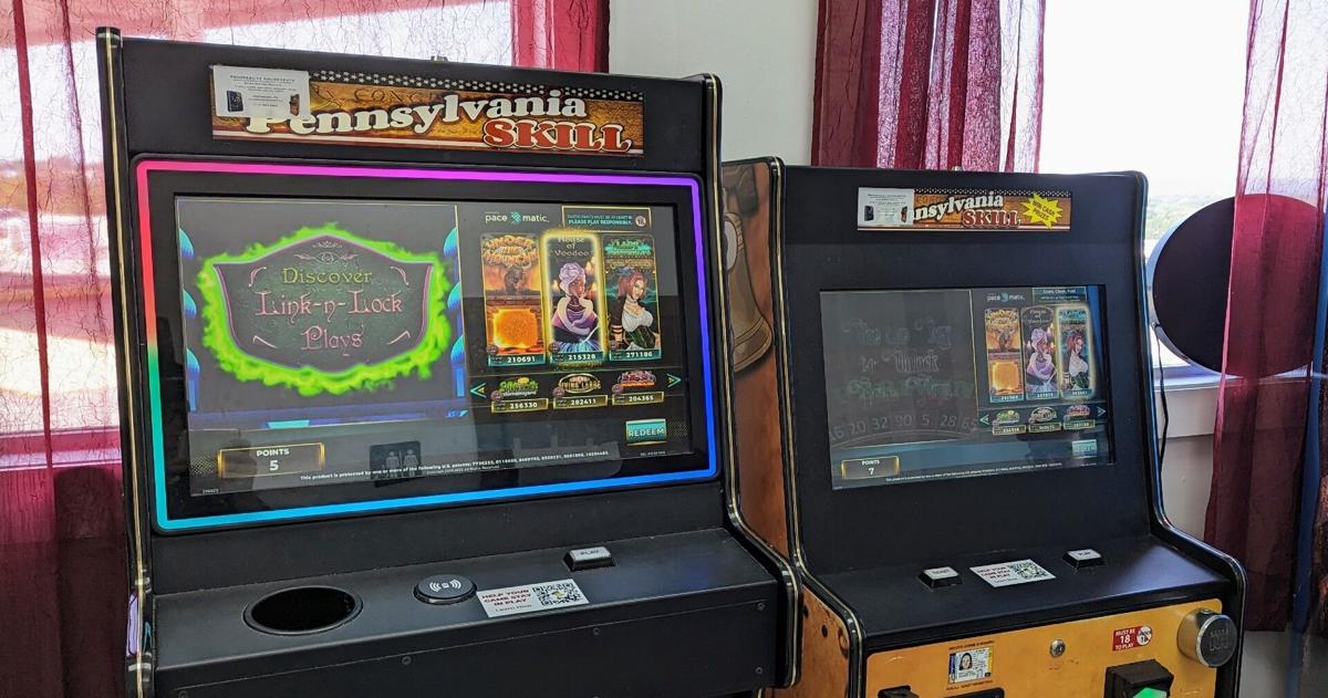 Pennsylvania skill game machine at a business near Harrisburg. |