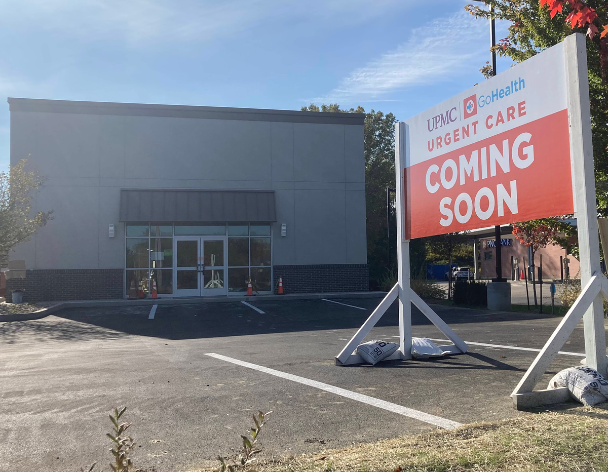 UPMC-GoHealth Urgent Care is expected to open its West Ridge Road location in late October.