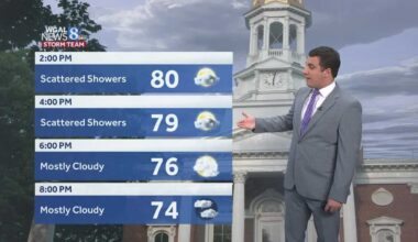 Last 80 degree day, scattered PM showers