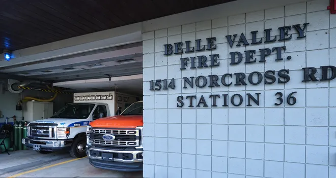 Belle Valley Fire Department is shown during a National Night Out event the station hosted in Millcreek Township, Pa., on Aug. 4, 2026. United Way of Erie County funded 20 events throughout the county.