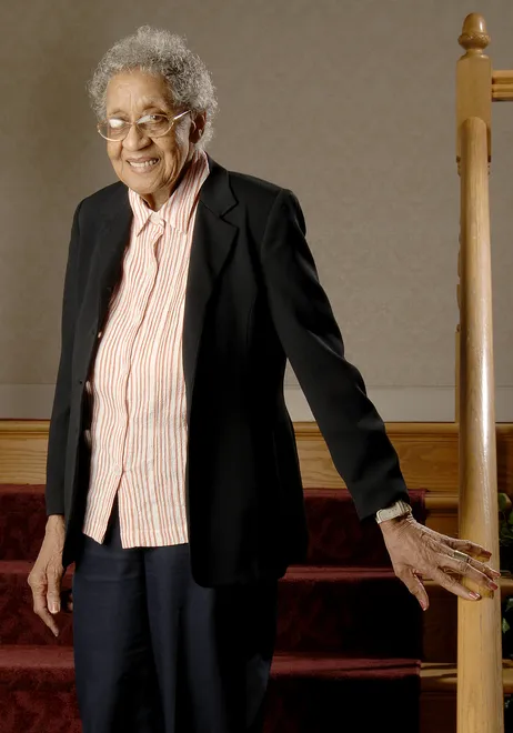 Ada Lawrence, pictured in January 2008, was the first Black teacher hired by the Erie School District. Meet Ada Lawrence