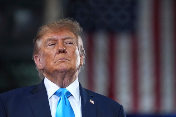 President Donald Trump (AP Photo/Mark Schiefelbein)