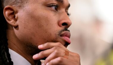 Pa. State Rep. Malcolm Kenyatta at the Capitol in Harrisburg in 2025. “Pennsylvania is better and bigger than this," he said of an alleged homophobic slur used against him.