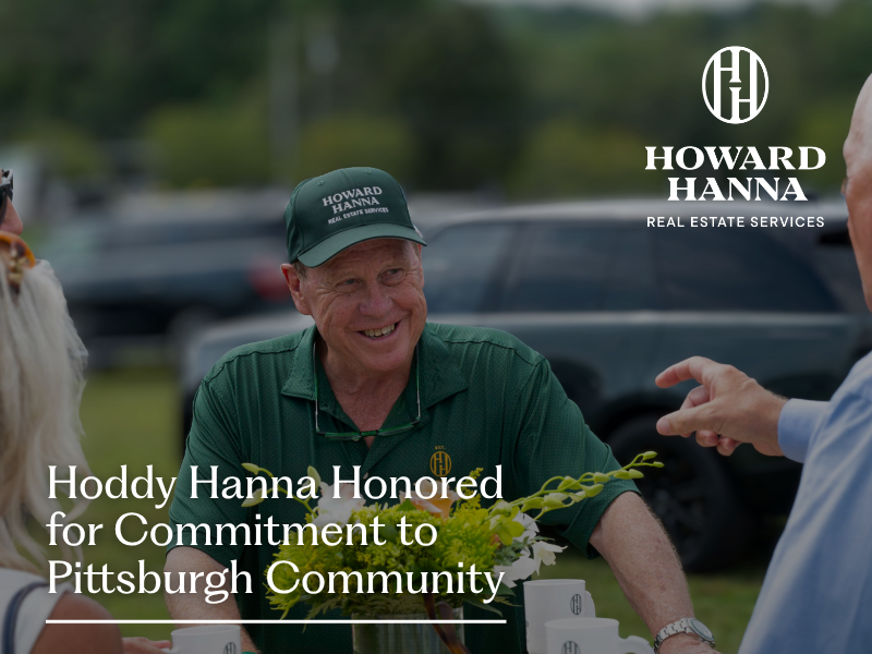 Hoddy Hanna Honored for Commitment to Pittsburgh Community – Howard Hanna Blog