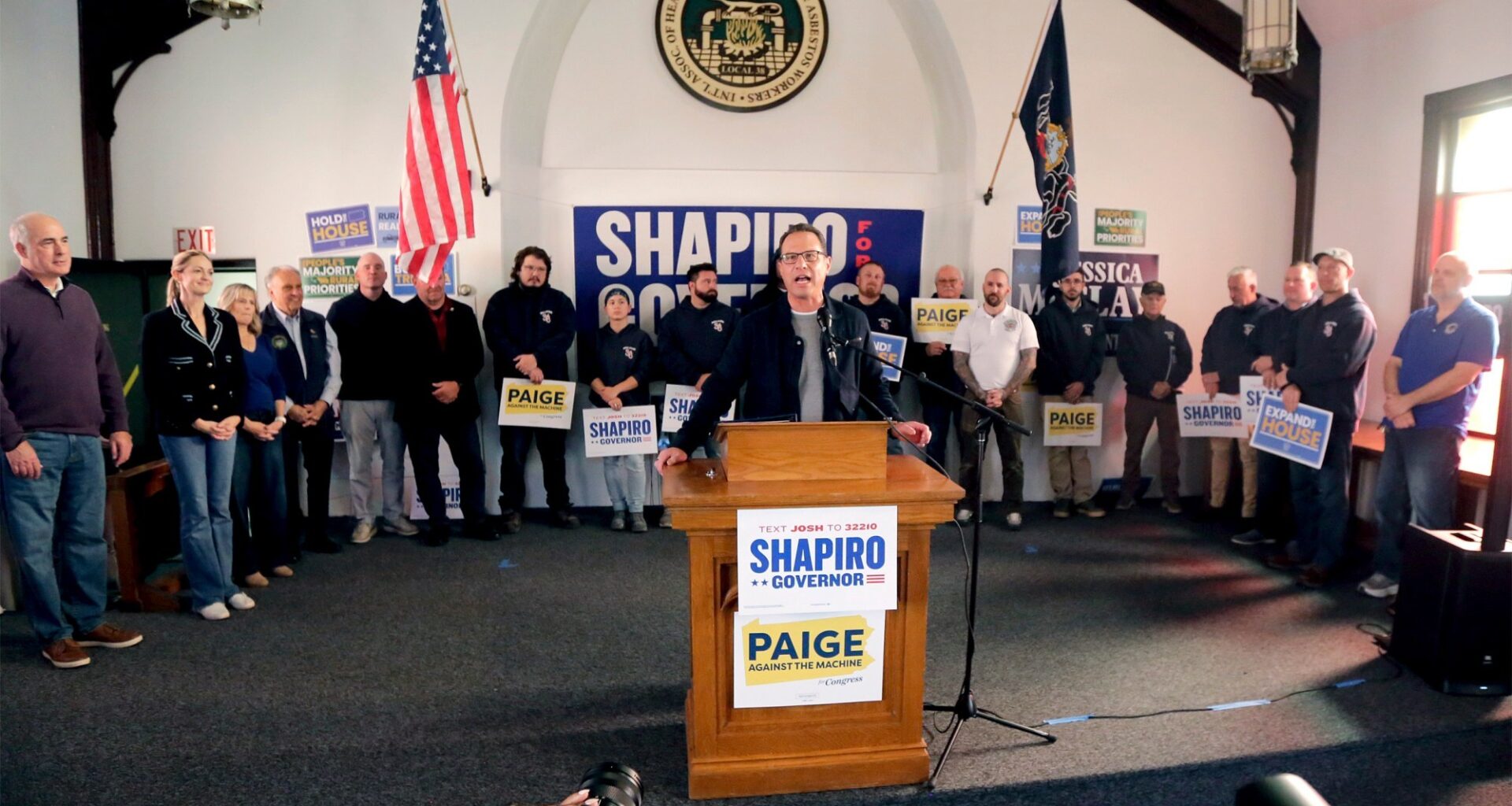 Photo gallery: Shapiro campaigns in NEPA
