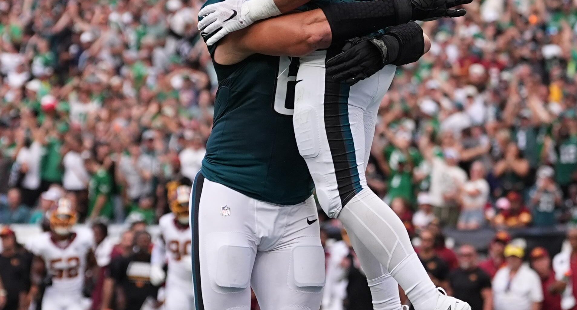 Eagles lineman Lane Johnson inactive because of personal reasons