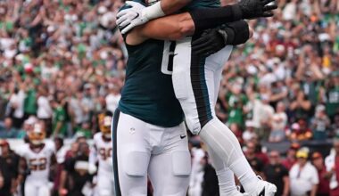 Eagles lineman Lane Johnson inactive because of personal reasons