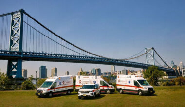 Cooper Norcross Health Emergency Medical Services vehicles