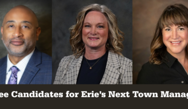 Erie town manager finalists face questions on growth, water and a divided council