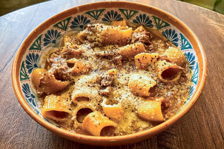 Mezze maniche alla Genovese at DaMo Pasta Lab, 100½ S. 21st St.
