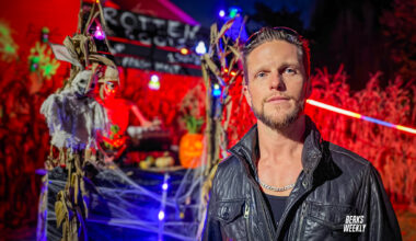Aliens, spiders and witches take over Exeter Township yard in elaborate Halloween display