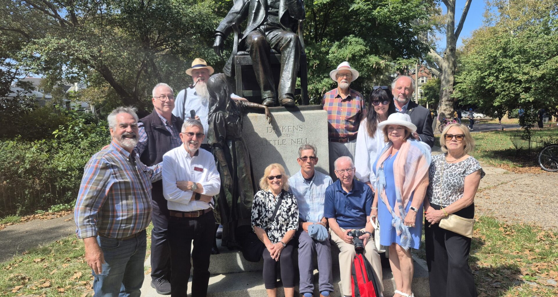 Charles Dickens' great-great grandson visits Philadelphia