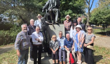 Charles Dickens' great-great grandson visits Philadelphia