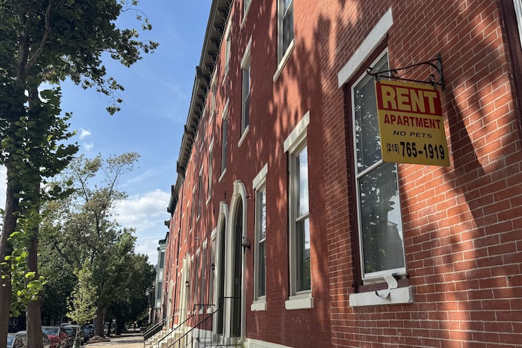 The demand for rental homes in the Philadelphia area has increased since last September, thanks to rising mortgage interest rates that making homebuying unaffordable for more households.