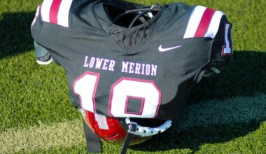 Lower Merion and Harriton High Schools will merge their football teams, the Lower Merion superintendent announced Tuesday.