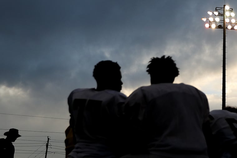 Some Philadelphia youth sports teams have had to practice in the dark when copper wire has been stolen from their field lights.