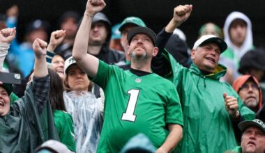 Eagles fans have plenty of options around town if they want to go out to watch the London game on Sunday.