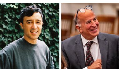 At left is Will Gross, the Democratic leader of the 2nd Ward in South Philadelphia. At right is City Councilmember Mark Squilla.