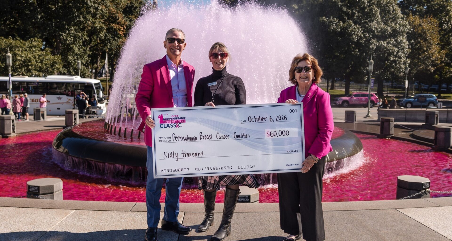 Mid Penn Bank donates $60,000 to PA Breast Cancer Coalition