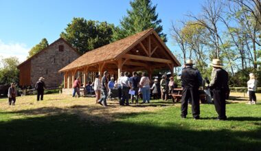 Pavilion dedicated at Wyomissing's Nicholas Stoltzfus Homestead