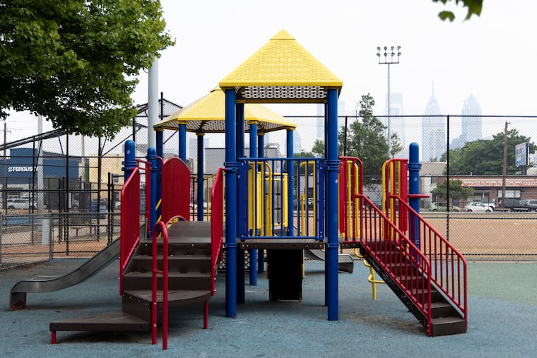 Chew Playground in the Point Breeze neighborhood of Philadelphia.
