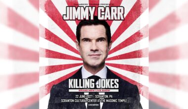Comedian Jimmy Carr to perform in Scranton
