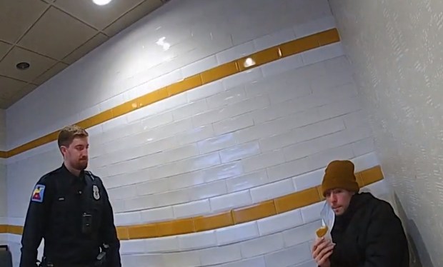 Police bodycam footage released Friday shows the moment officers located and arrested Luigi Mangione at a Pennsylvania McDonald's in connection with the shooting death of United Healthcare CEO Brian Thompson in Manhattan. (District Attorney of New York)