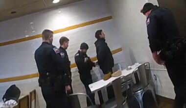 Police bodycam footage showing arrest of Luigi Mangione at Pennsylvania McDonald's released