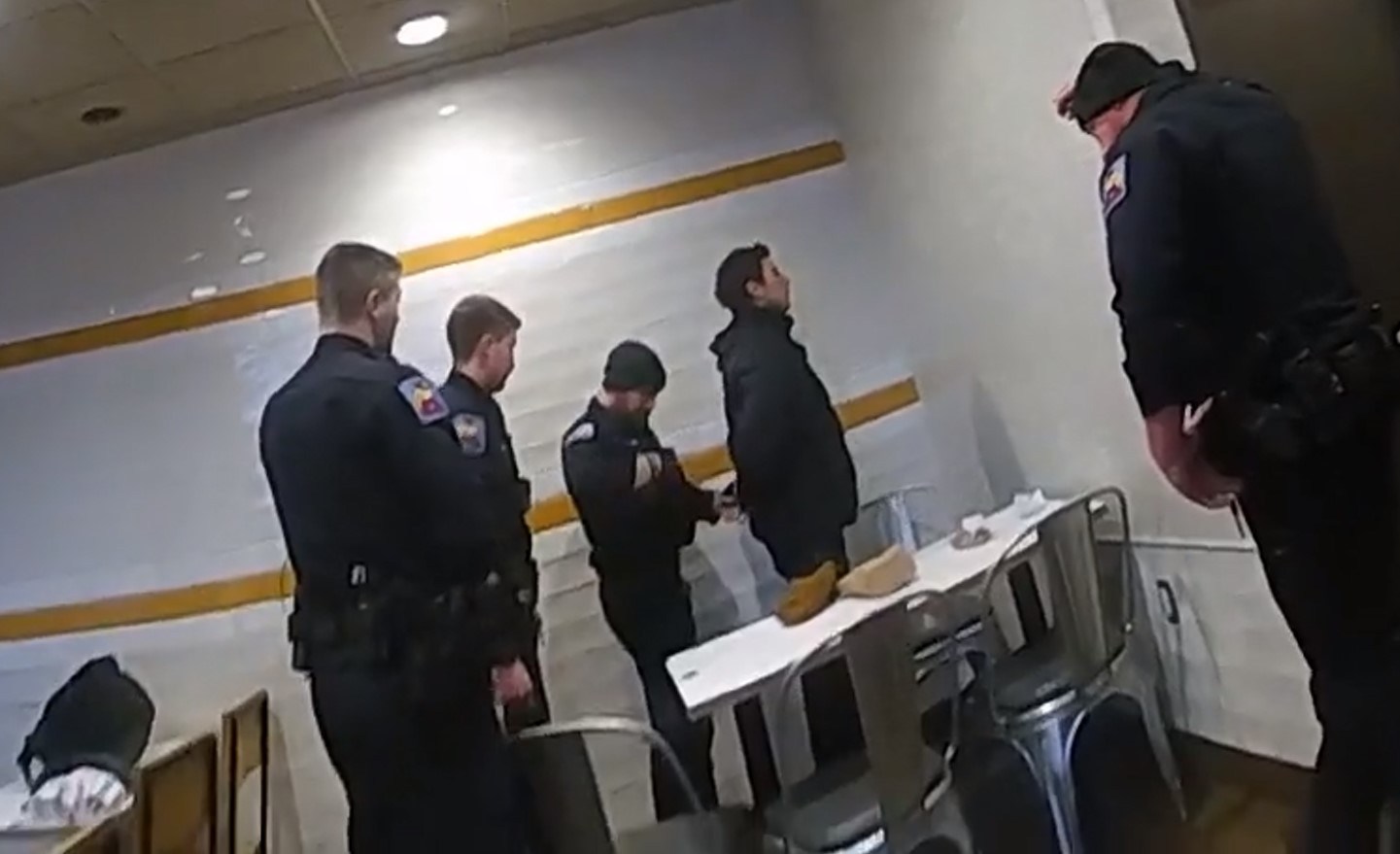 Police bodycam footage showing arrest of Luigi Mangione at Pennsylvania McDonald's released