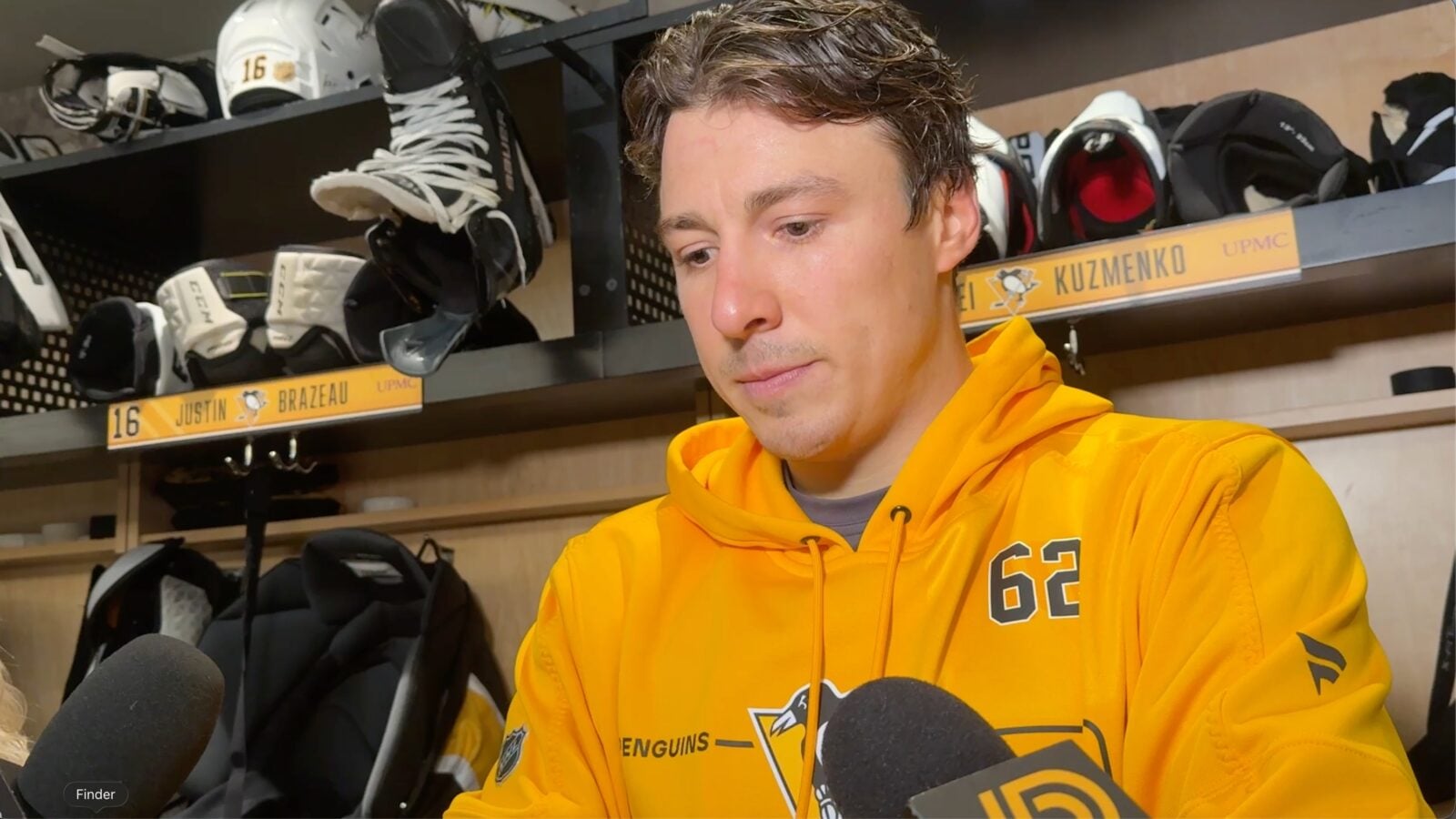 Penguins Andrei Kuzmenko Returns to Team, Makes Statement
