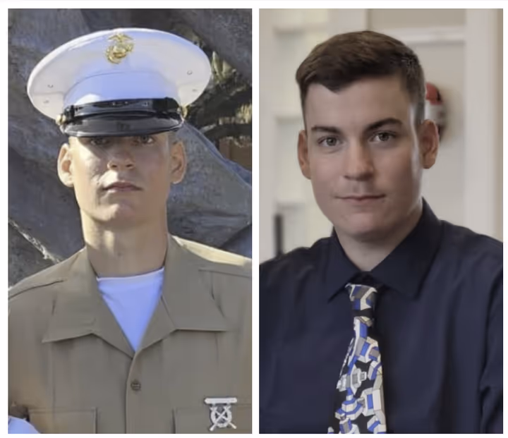Marine James Wikkerink at age 21.