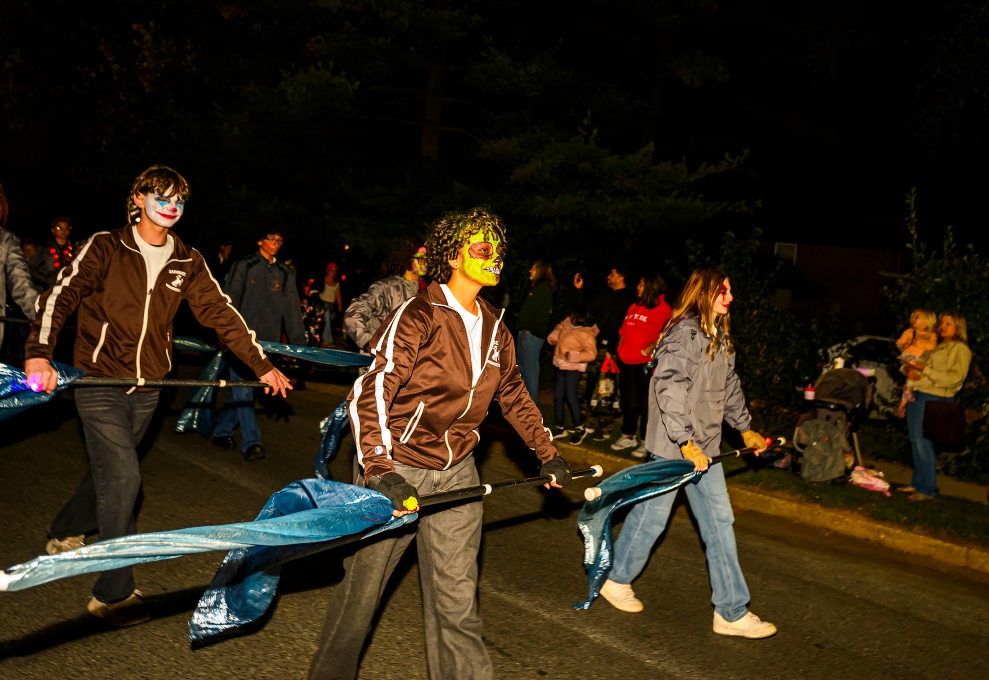 The Catasauqua High School Marching Band participates Wednesday, Oct. 21, 2026, during the Catasauqua-North Catasauqua Halloween Parade. (April Gamiz/The Morning Call)