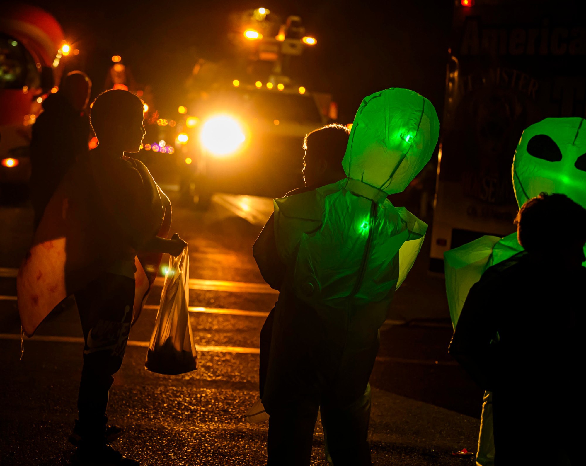 Families enjoy the candy, sights and sounds Wednesday, Oct. 21, 2026, during the Catasauqua-North Catasauqua Halloween Parade. (April Gamiz/The Morning Call)