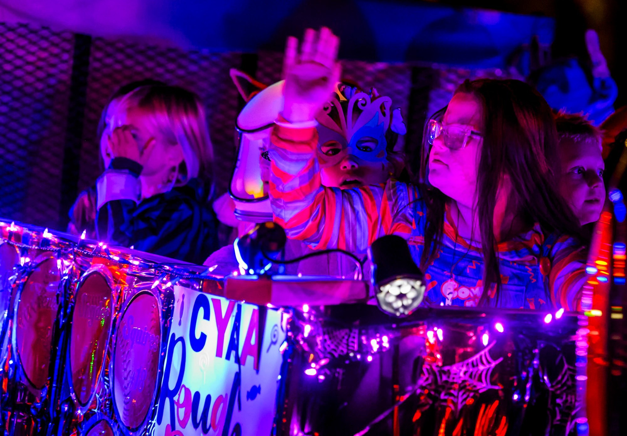 Various community and school organizations and businesses participate Wednesday, Oct. 21, 2026, during the Catasauqua-North Catasauqua Halloween Parade. (April Gamiz/The Morning Call)