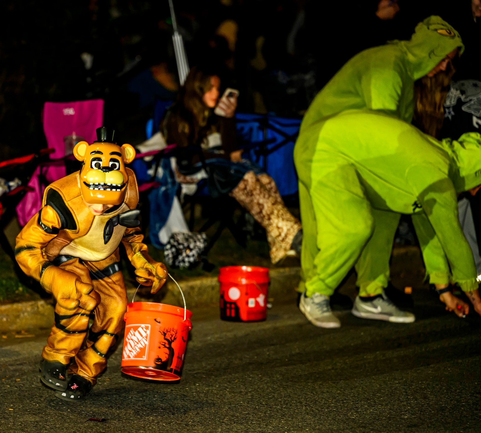 Families enjoy the candy, sights and sounds Wednesday, Oct. 21, 2026, during the Catasauqua-North Catasauqua Halloween Parade. (April Gamiz/The Morning Call)