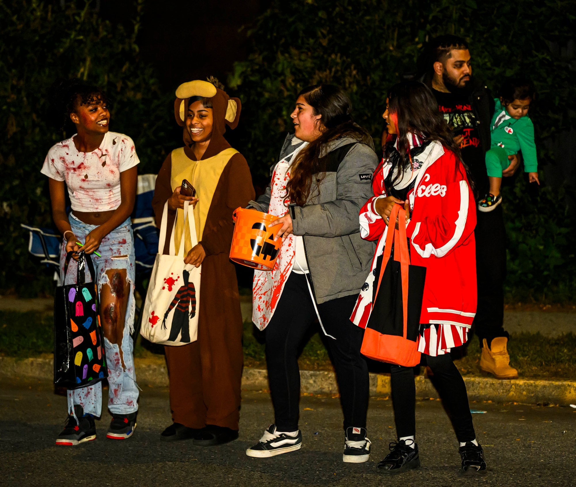 Families enjoy the candy, sights and sounds Wednesday, Oct. 21, 2026, during the Catasauqua-North Catasauqua Halloween Parade. (April Gamiz/The Morning Call)