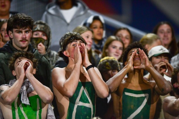 Faces in the crowd during the Nazareth at Bethlehem Catholic football game on Oct. 17, 2026, BASD Stadium in Bethlehem. (Jonathan Broady/Special to The Morning Call)