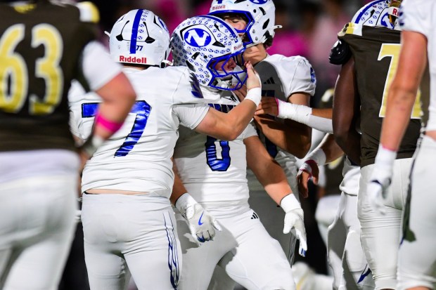 Nazareth's Will Bacolo makes a great play against Bethlehem Catholic on Saturday, Oct. 17, 2026, BASD Stadium in Bethlehem. (Jonathan Broady/Special to The Morning Call)