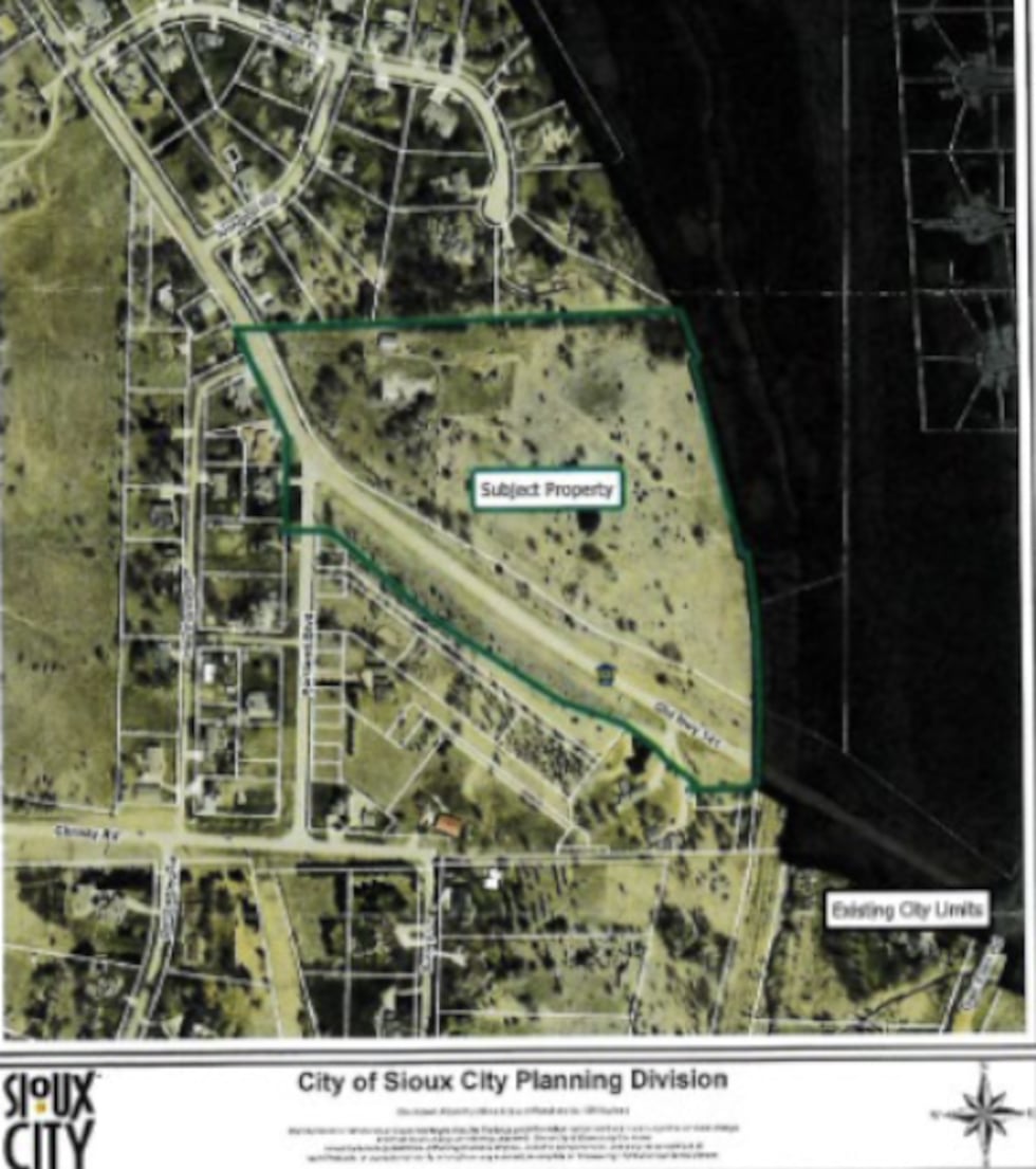 Property Sioux City Council voted to annex.