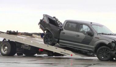 Police pursuit in Westfield ends with truck driving into Lake Erie