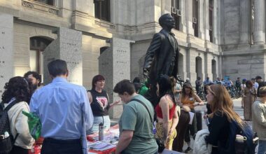 Dozens rally outside Philly City Hall, demanding colleges do more to address sexual assault on campus