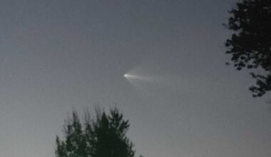 SpaceX rocket seen flying over Pa.