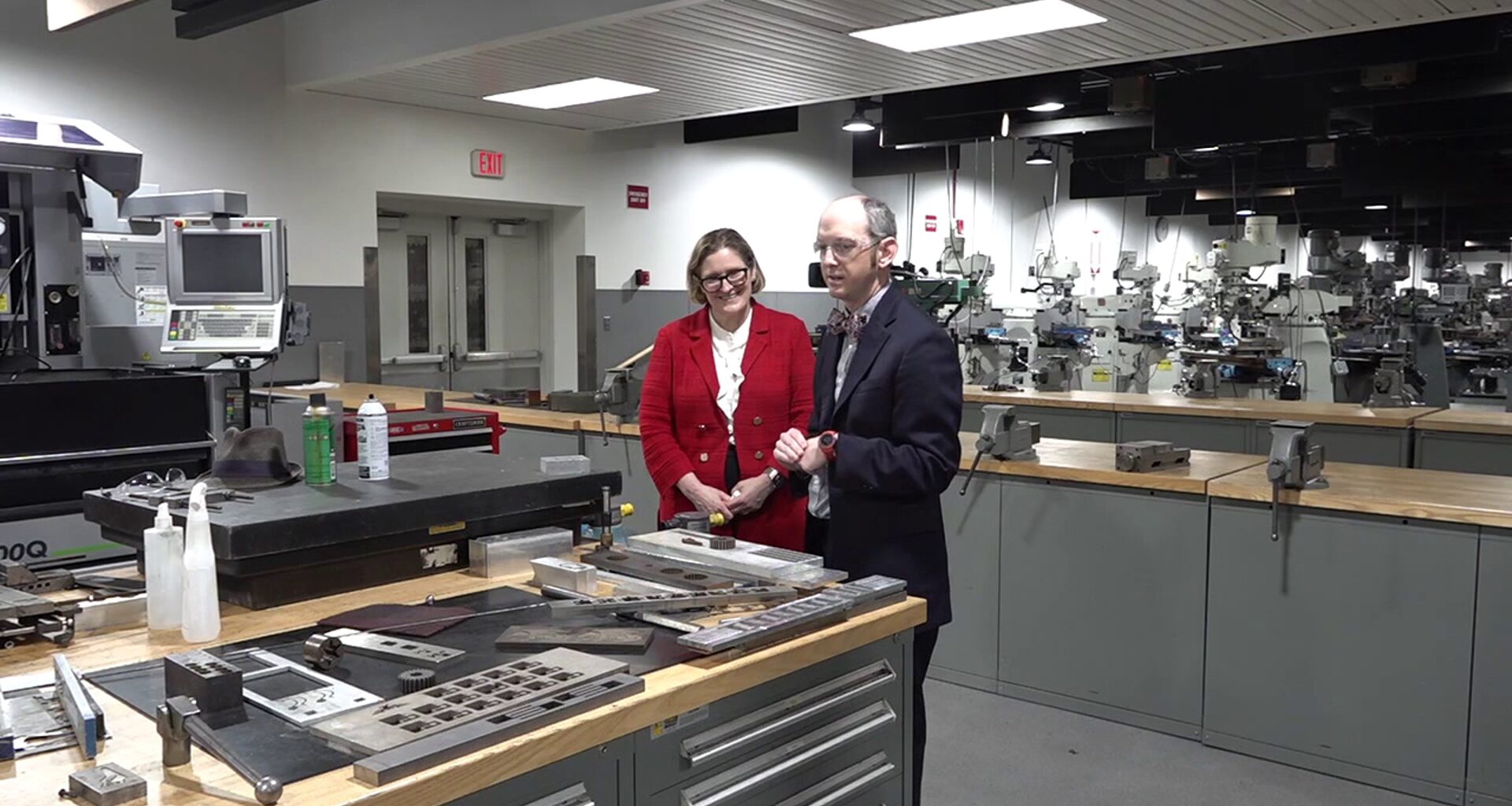 Federal Reserve Bank of Philadelphia President tours Penn College, highlights workforce impact
