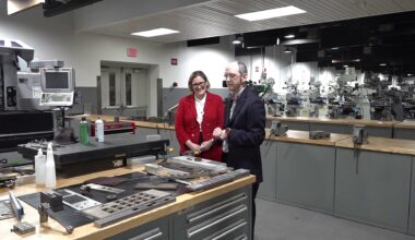 Federal Reserve Bank of Philadelphia President tours Penn College, highlights workforce impact